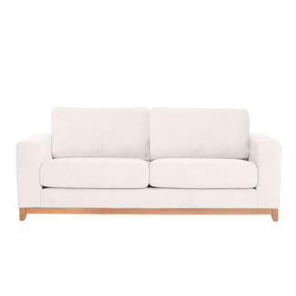 Willow 3.5 Seater Fabric Sofa - Ivory
