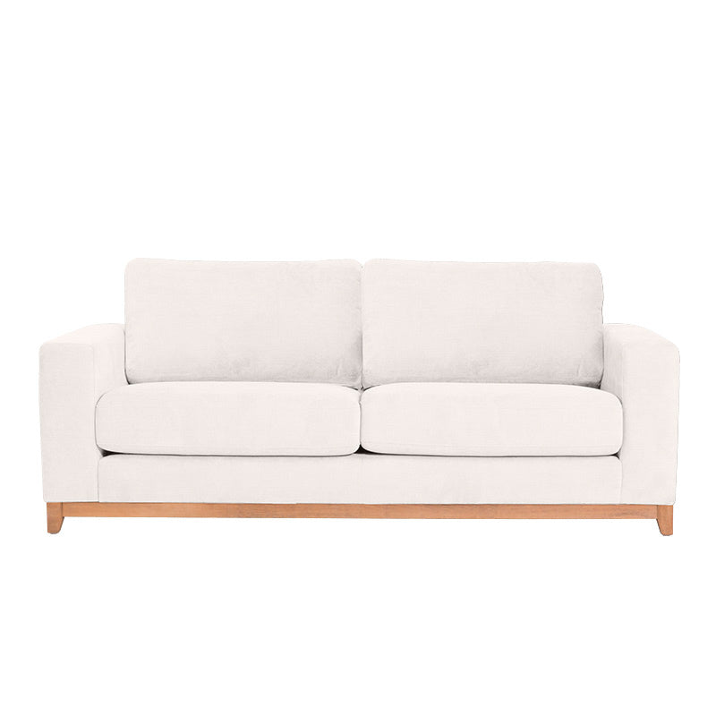 Willow 3.5 Seater Fabric Sofa - Ivory