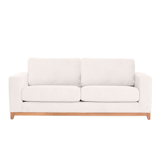 Willow 3.5 Seater Fabric Sofa - Ivory