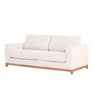 Willow 3.5 Seater Fabric Sofa - Ivory
