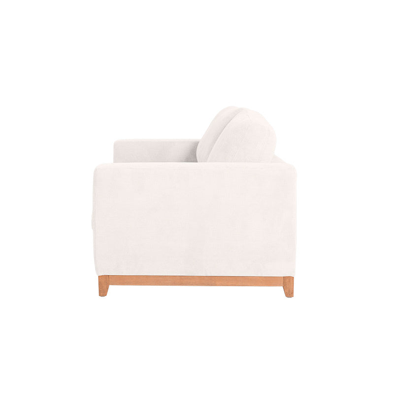 Willow 3.5 Seater Fabric Sofa - Ivory