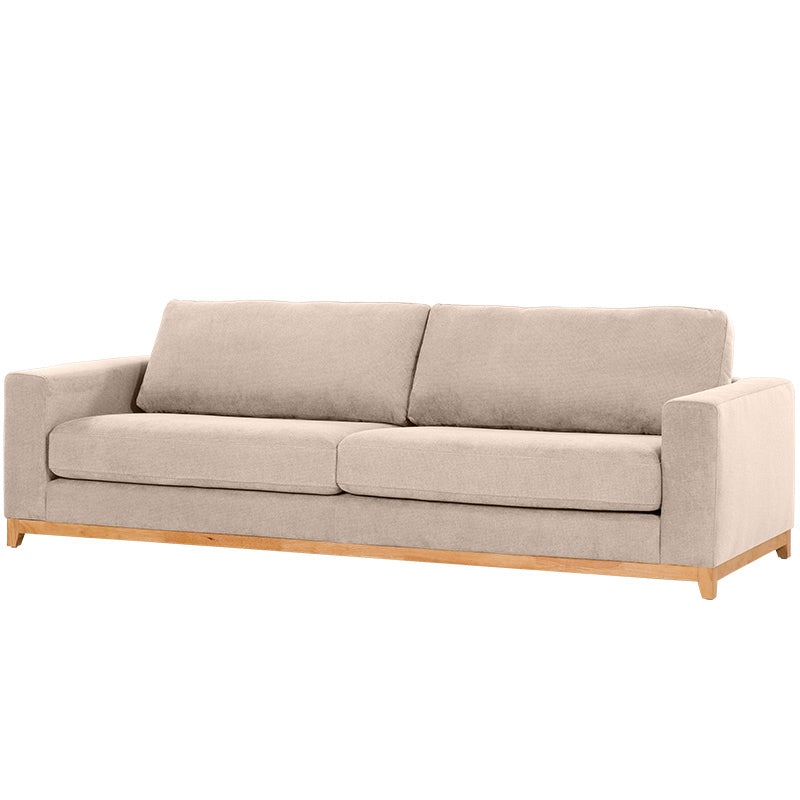 Willow 4 Seater Fabric Sofa - Champagne