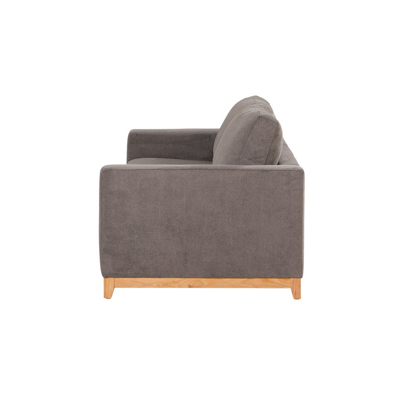 Willow 4 Seater Fabric Sofa - Dark Grey