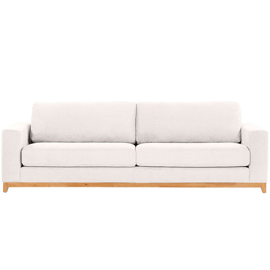 Willow 4 Seater Fabric Sofa - Ivory