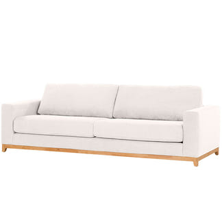 Willow 4 Seater Fabric Sofa - Ivory