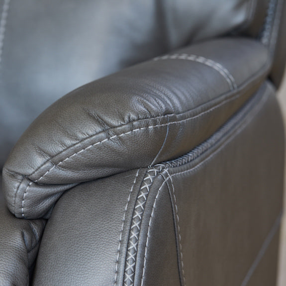 Theorem Winslow Lift & Recline Fabric Armchair - Cappricio Smoke