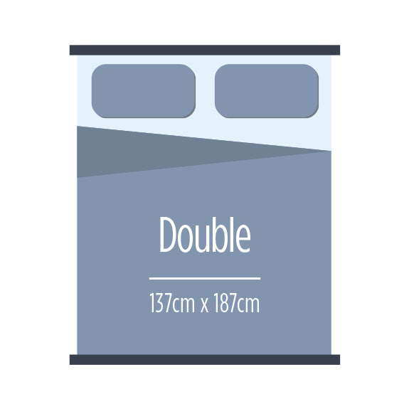 COMFORT SLEEP Climasense Contour Double Mattress - Medium