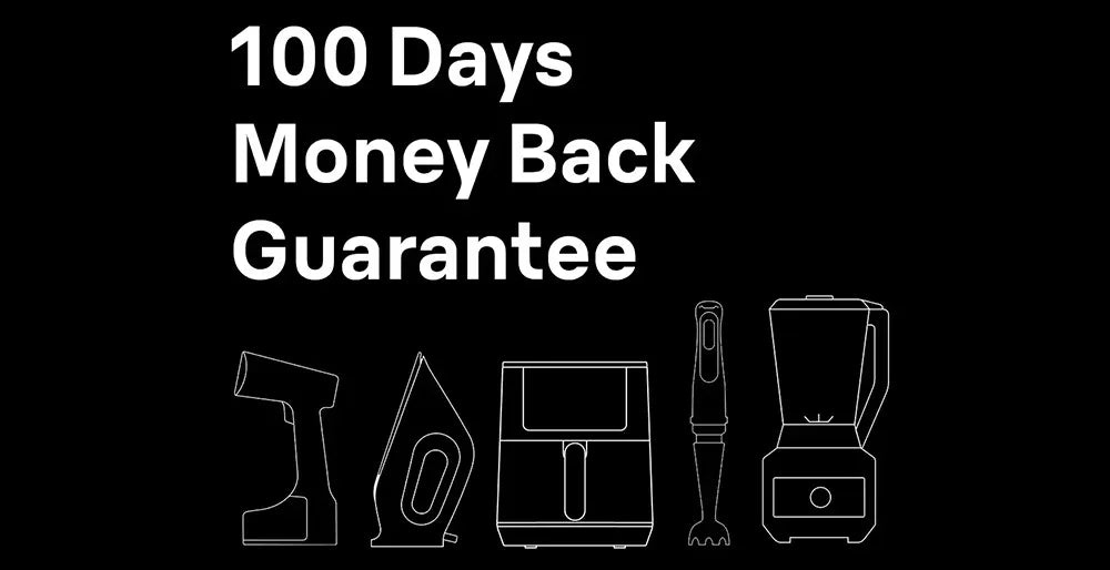 100-Day Money Back Guarantee on Braun