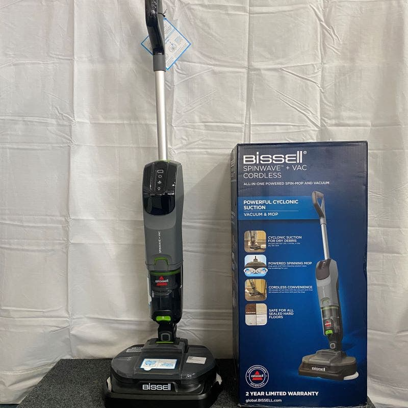 Bissell Spinwave Hard FloorCordless Spin Mop & Vacuum