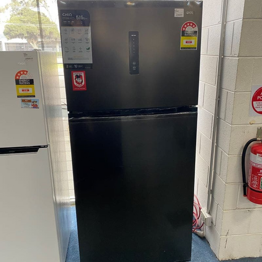 CHiQ 515L Top Mount Fridge - Black Steel