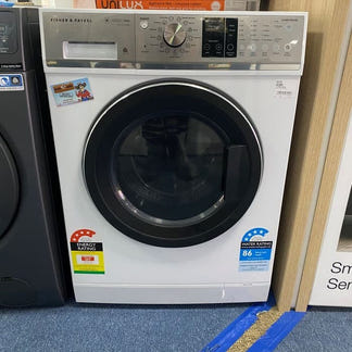 Fisher & Paykel 10kg Series 7 Front Loader Washer, Steam Care