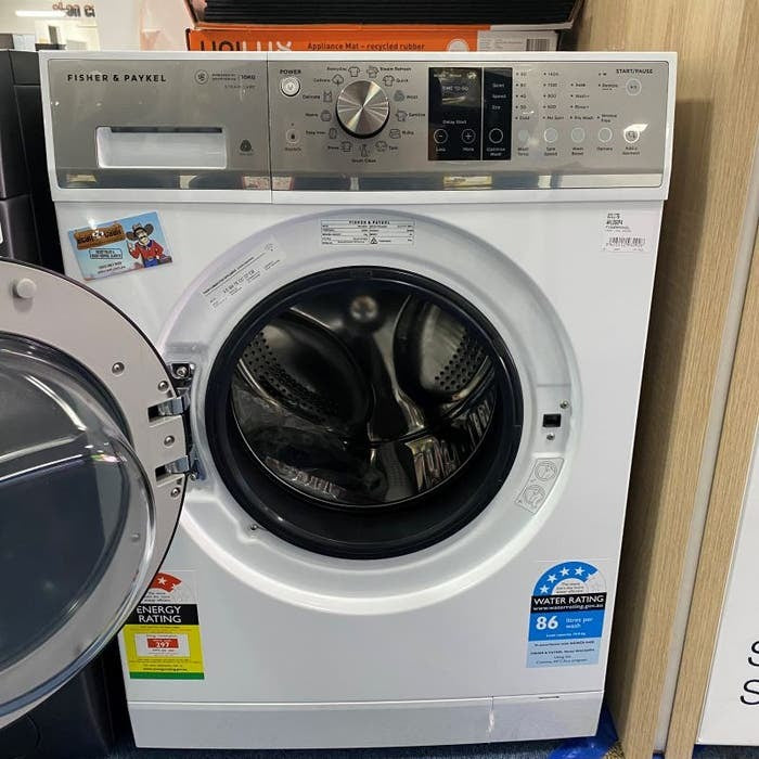 Fisher & Paykel 10kg Series 7 Front Loader Washer, Steam Care