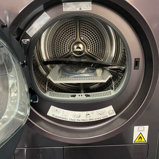 Haier 12kg-9kg Washer Dryer Combo Laundry Centre - Black