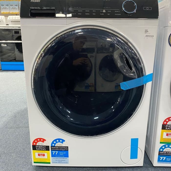 Haier Front Loader Washing Machine 9kg - UV Protect