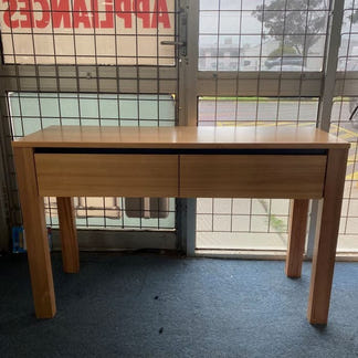 Hamilton 2 Drawer Hall Table - Messmate/Natural