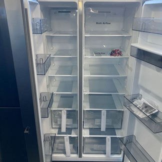 Hisense PureFlat Side by Side Refrigerator with Water Dispenser