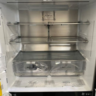 LG 642 Litre  French Door Refrigerator with InstaView - Black Stainless Steel