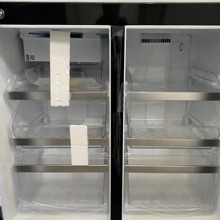 LG 642 Litre  French Door Refrigerator with InstaView - Black Stainless Steel