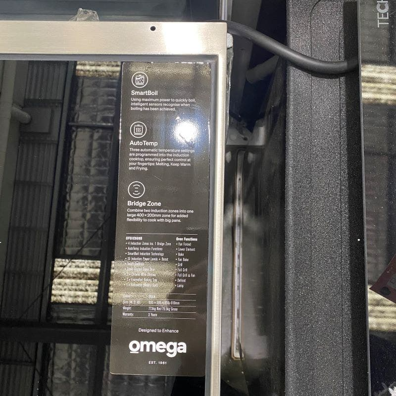 Omega 90cm Induction Freestanding Cooker