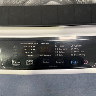 TCL 9kg Top Load Washer - White