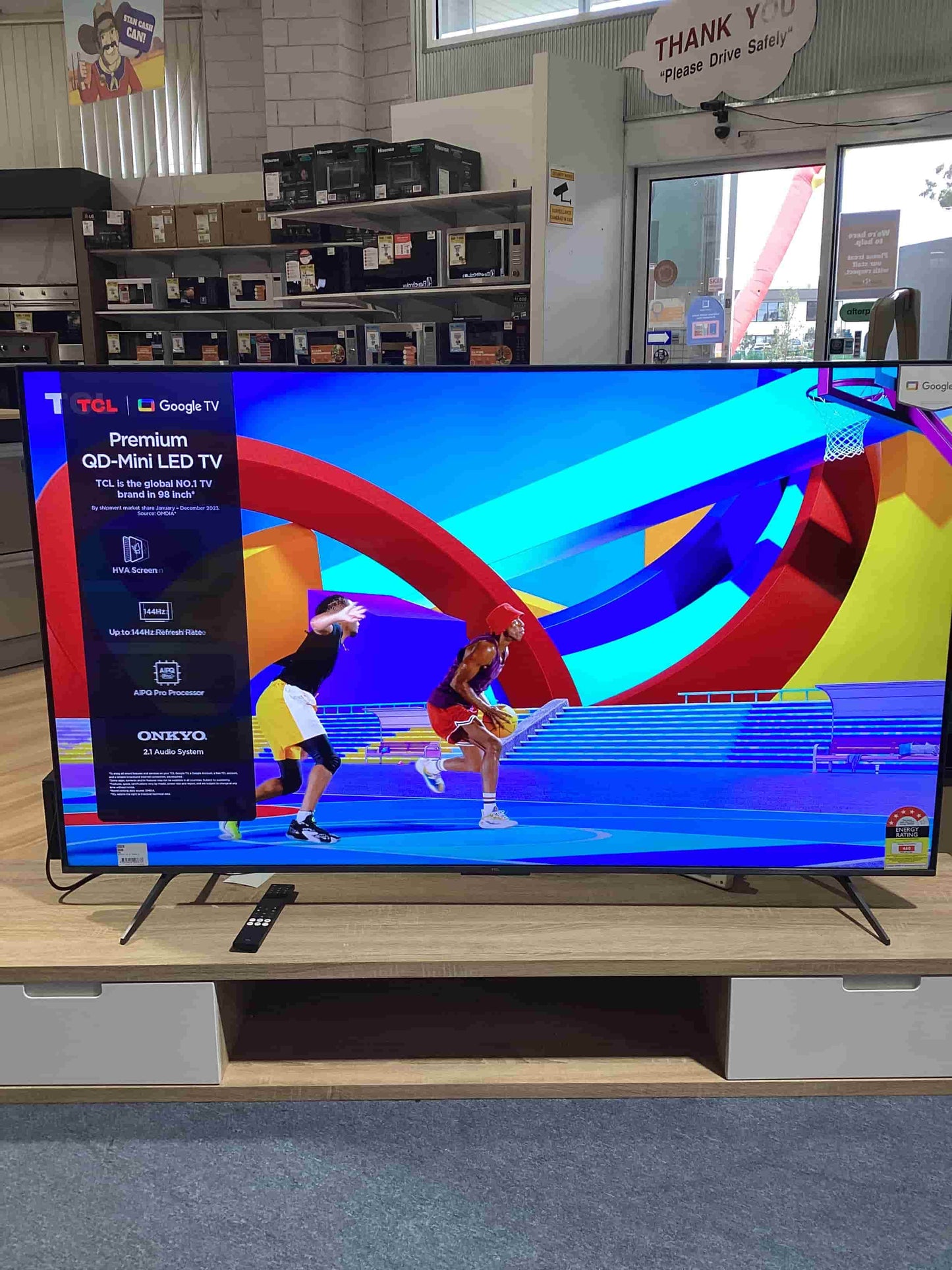 TCL 65" C6K Smart 4K QD-Mini LED Google TV (2025)
