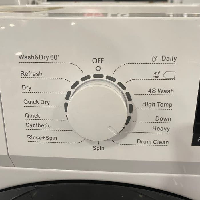 NORJ 10kg/6kg Front Load Washer/Dryer Combo - White