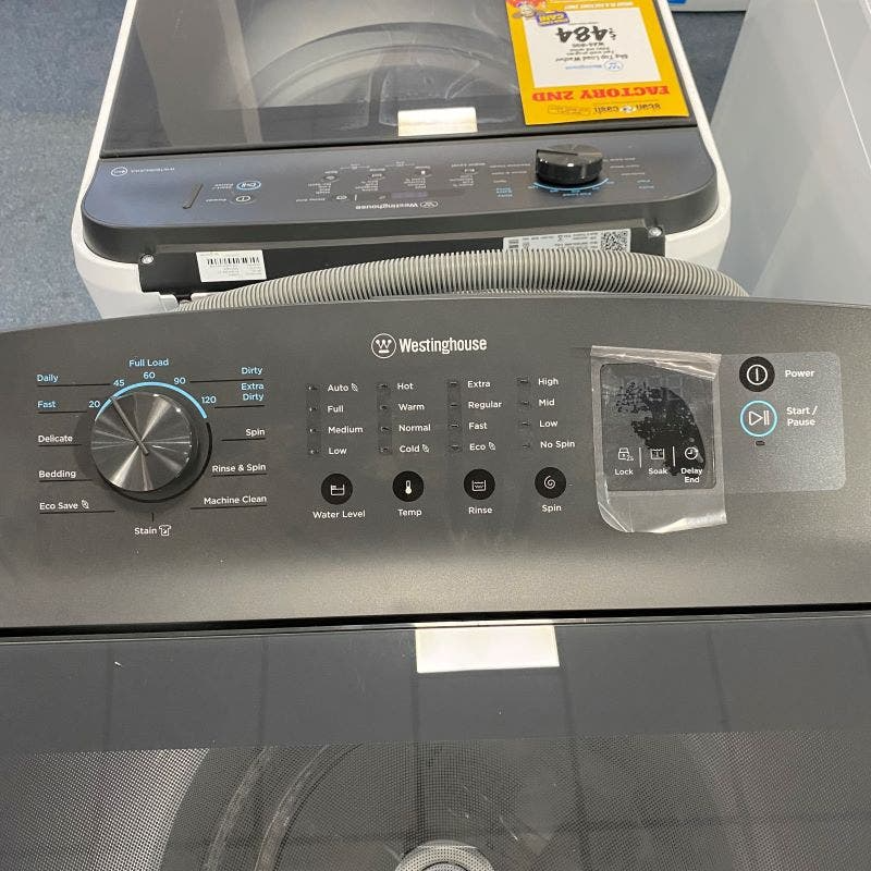 Westinghouse 8kg Top Load Washer - White